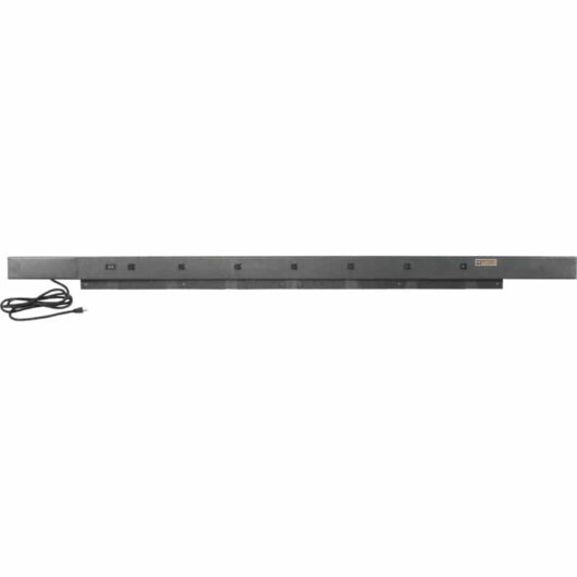 Gray 6' Wide 9-Outlet Powerstrip