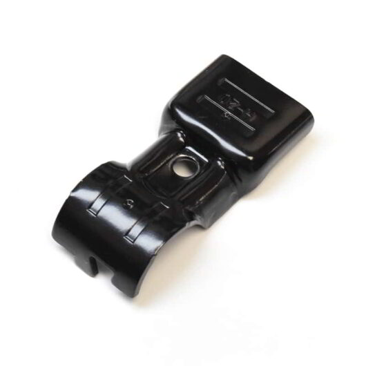 Black Flat Pipe Connector