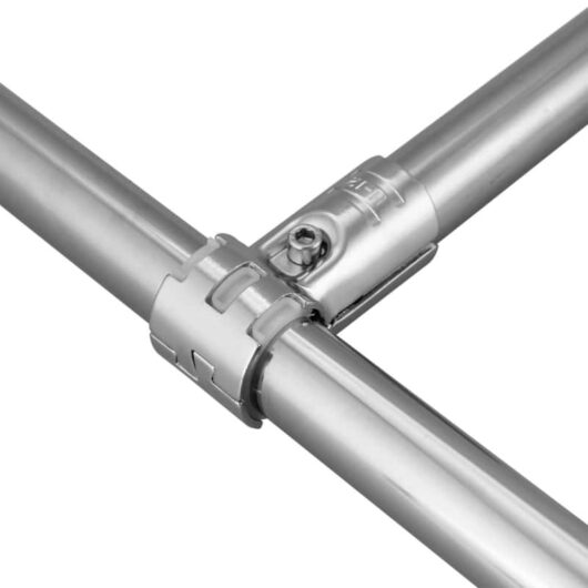 The HJ-12NP is a chrome-plated joint set with anti-static properties (ESD) that rotates 360 degrees.